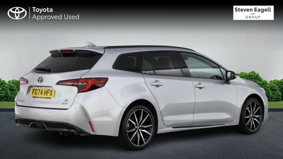 Toyota Corolla 2.0 Vvt-h Gr Sport Touring Sports Hybri Silver #2