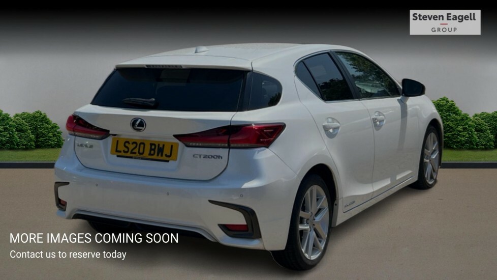 Lexus CT 1.8 200H Hatchback Hybrid E-cvt Euro 6 White #4