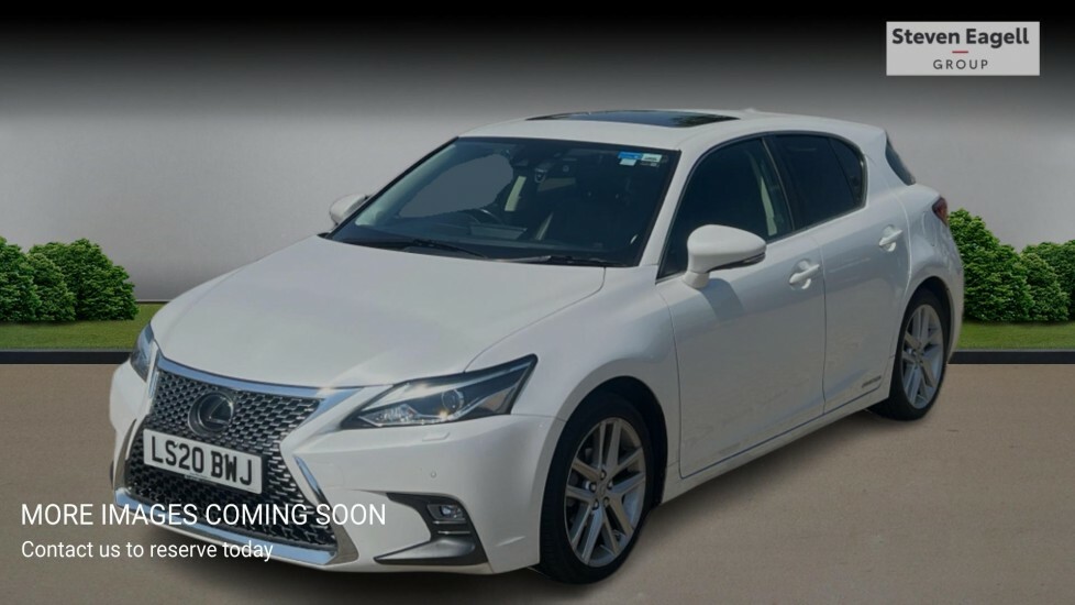 Lexus CT 1.8 200H Hatchback Hybrid E-cvt Euro 6 White #3