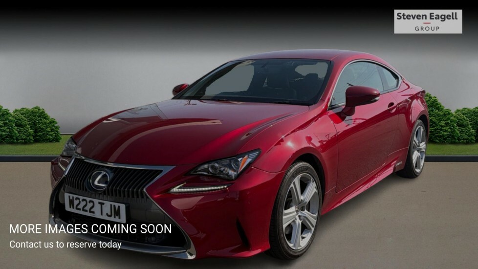 Lexus RC 2.5 300H Luxury Cvt Euro 6 Ss Red #3