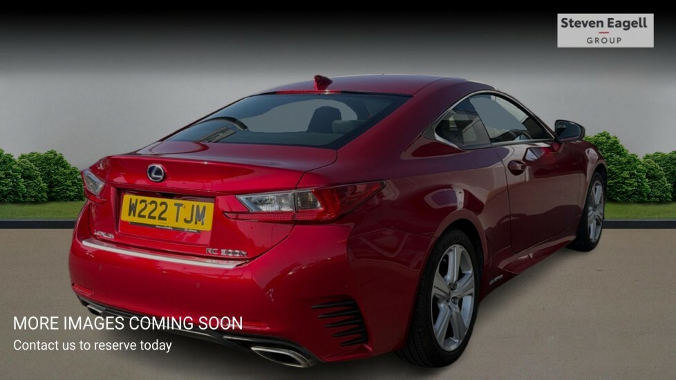 Lexus RC 2.5 300H Luxury Cvt Euro 6 Ss Red #4