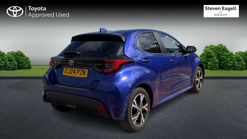 Toyota Yaris 1.5 Vvt-h Design E-cvt Euro 6 Ss Blue #2