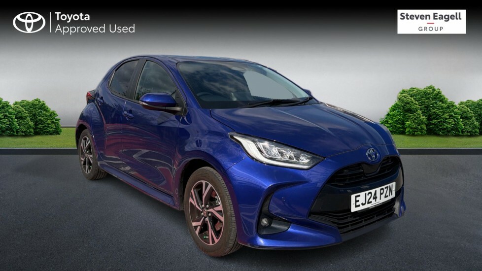 Toyota Yaris 1.5 Vvt-h Design E-cvt Euro 6 Ss Blue