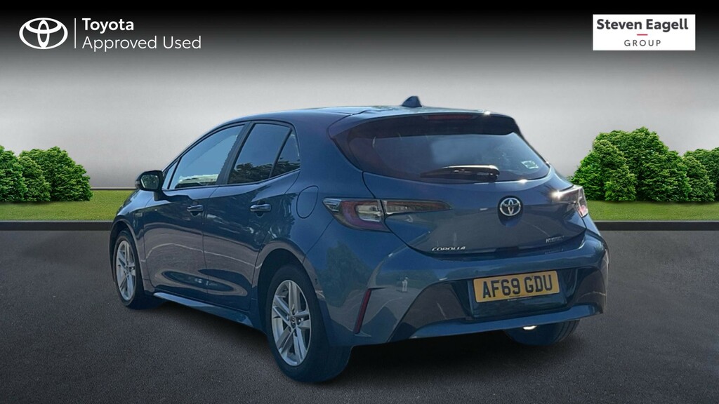 Toyota Corolla 1.8 Vvt-h Icon Tech Cvt Euro 6 Ss Blue #4