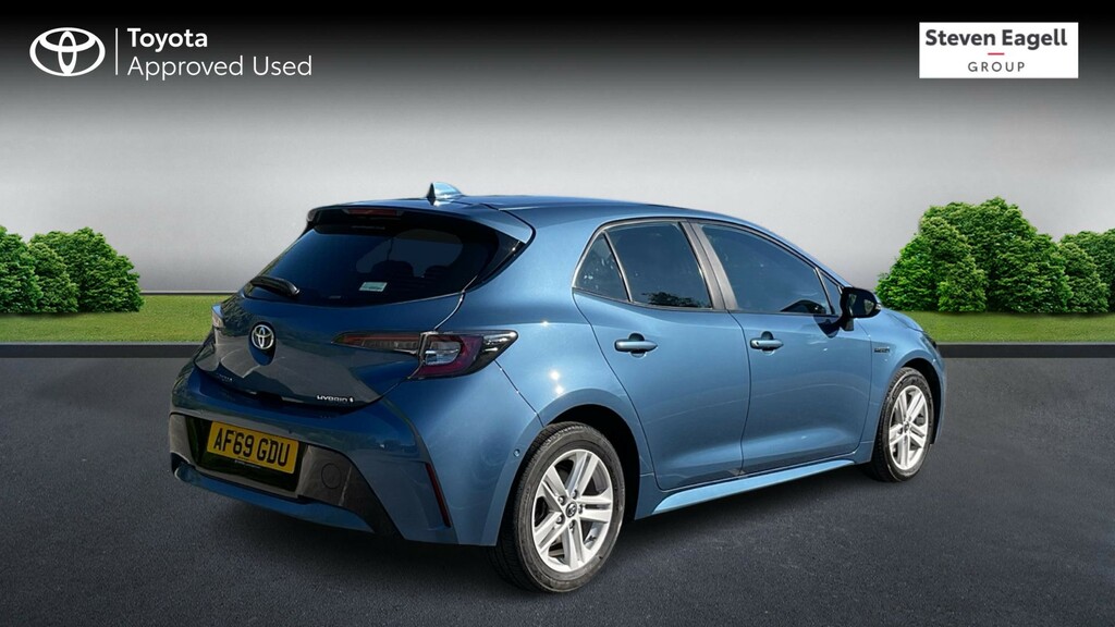 Toyota Corolla 1.8 Vvt-h Icon Tech Cvt Euro 6 Ss Blue #2