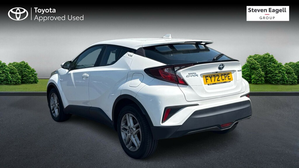 Toyota C-Hr 1.8 Vvt-h Icon Cvt Euro 6 Ss White #4