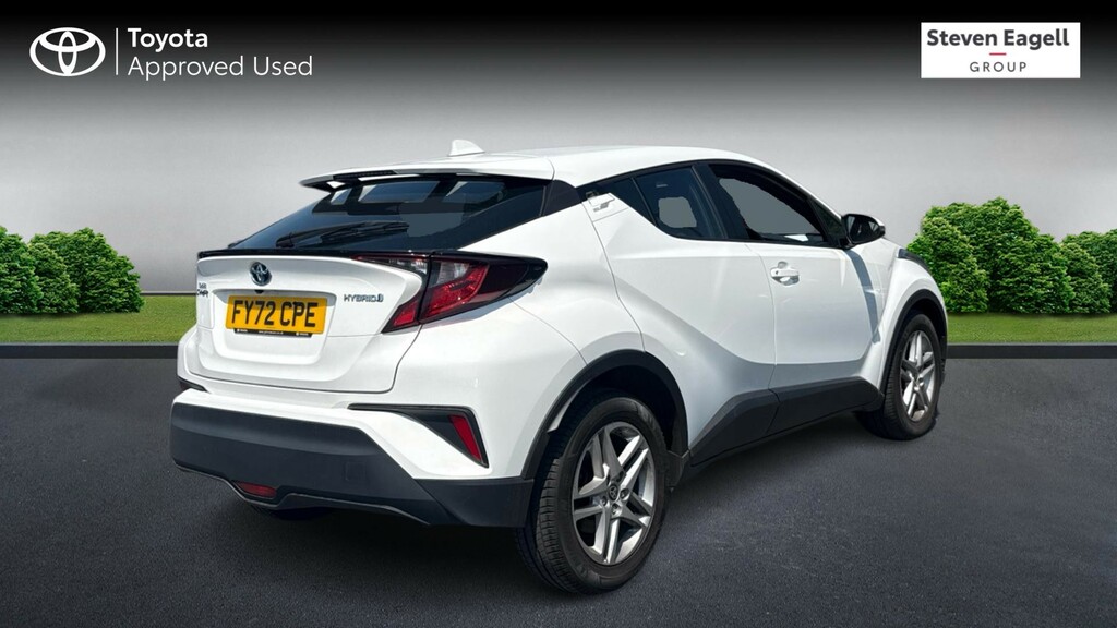 Toyota C-Hr 1.8 Vvt-h Icon Cvt Euro 6 Ss White #2