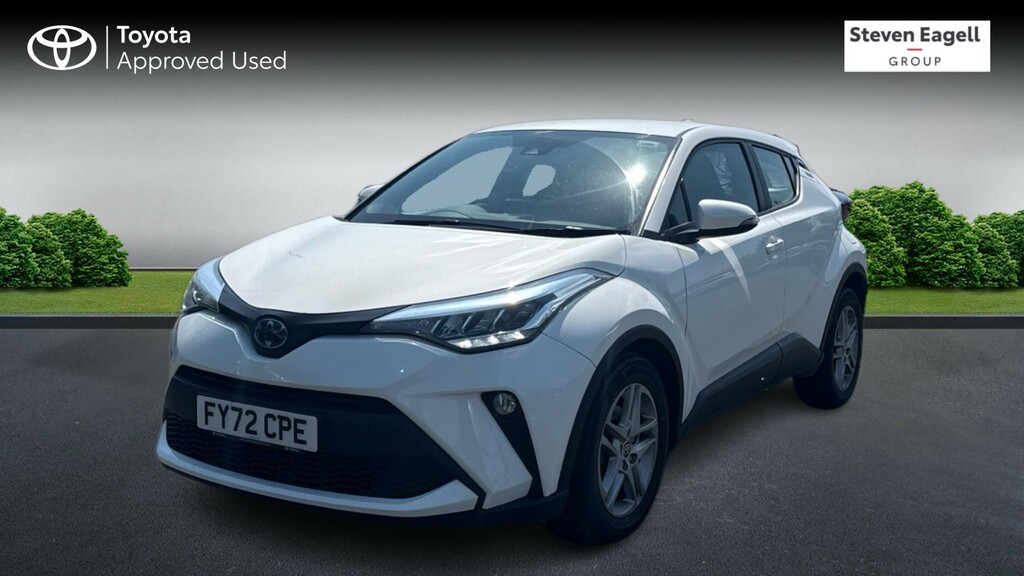 Toyota C-Hr 1.8 Vvt-h Icon Cvt Euro 6 Ss White #3