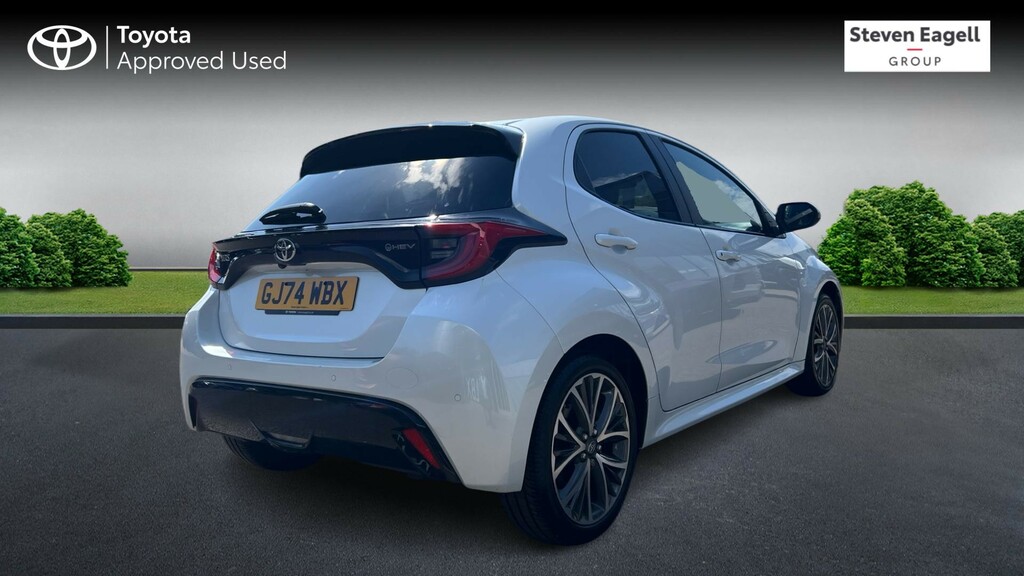 Toyota Yaris 1.5 Vvt-h Excel E-cvt Euro 6 Ss White #2
