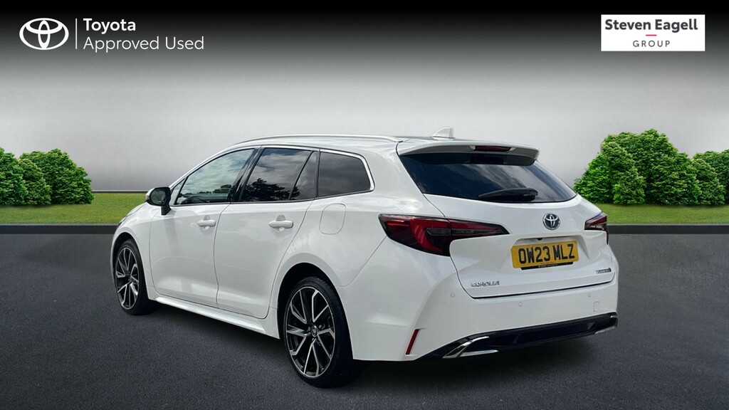 Toyota Corolla 1.8 Vvt-h Excel Touring Sports Cvt Euro 6 Ss White #4