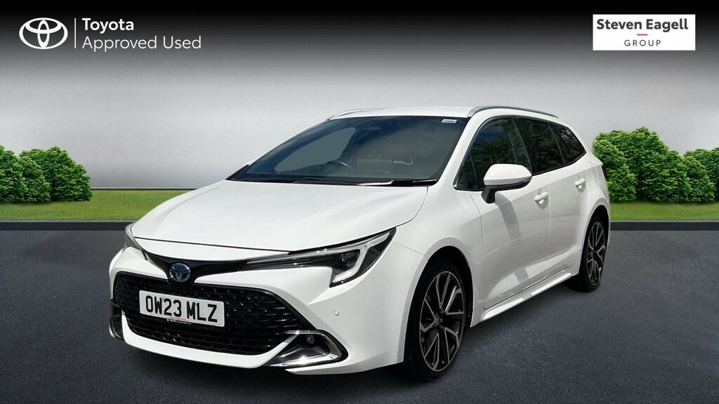 Toyota Corolla 1.8 Vvt-h Excel Touring Sports Cvt Euro 6 Ss White #3