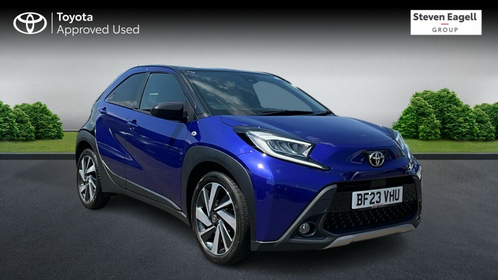 Toyota Aygo X 1.0 Vvt-i Exclusive Euro 6 Ss Blue