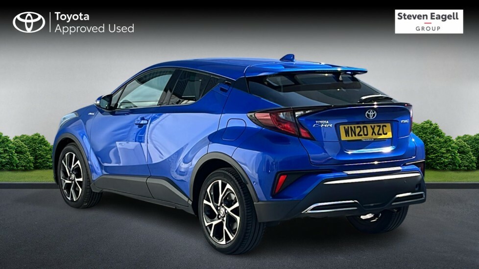 Toyota C-Hr 2.0 Vvt-h Design Cvt Euro 6 Ss Blue #4