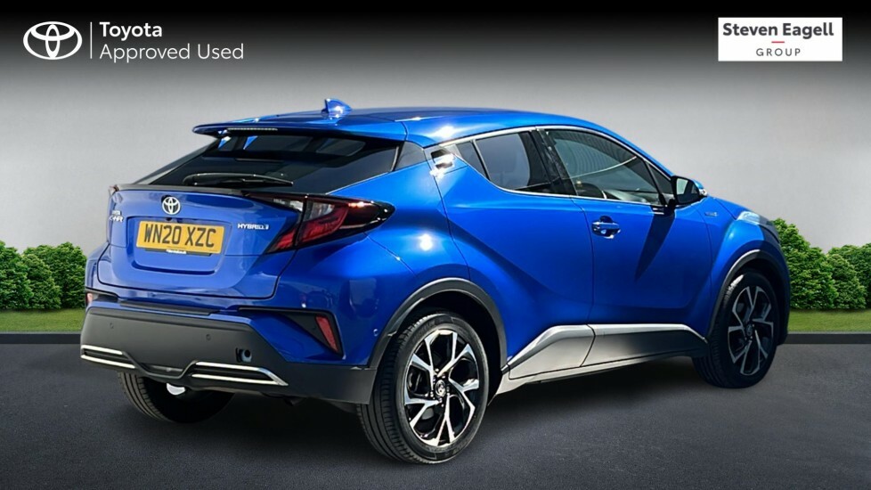 Toyota C-Hr 2.0 Vvt-h Design Cvt Euro 6 Ss Blue #2