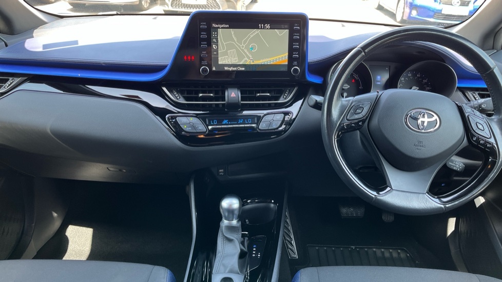 Toyota C-Hr 2.0 Vvt-h Dynamic Cvt Euro 6 Ss Blue #6