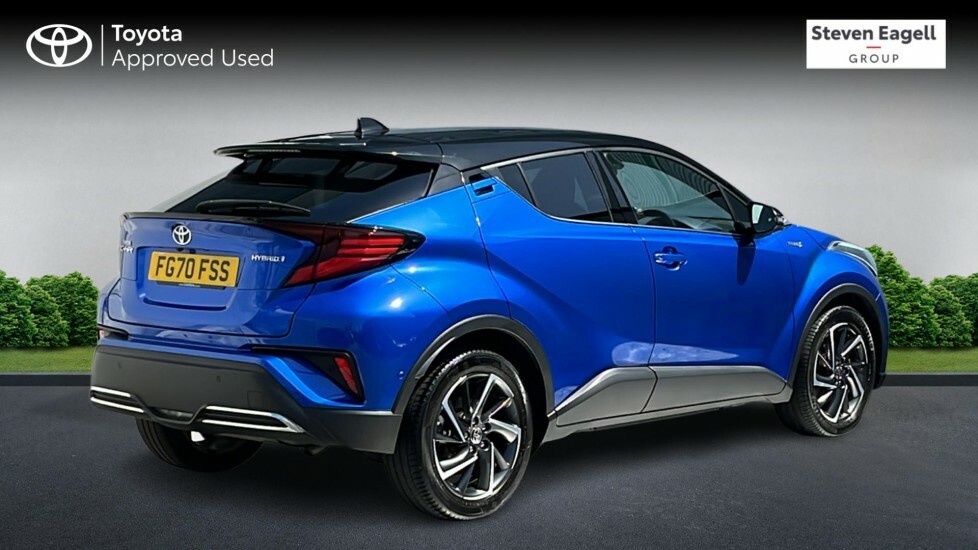 Toyota C-Hr 2.0 Vvt-h Dynamic Cvt Euro 6 Ss Blue #2