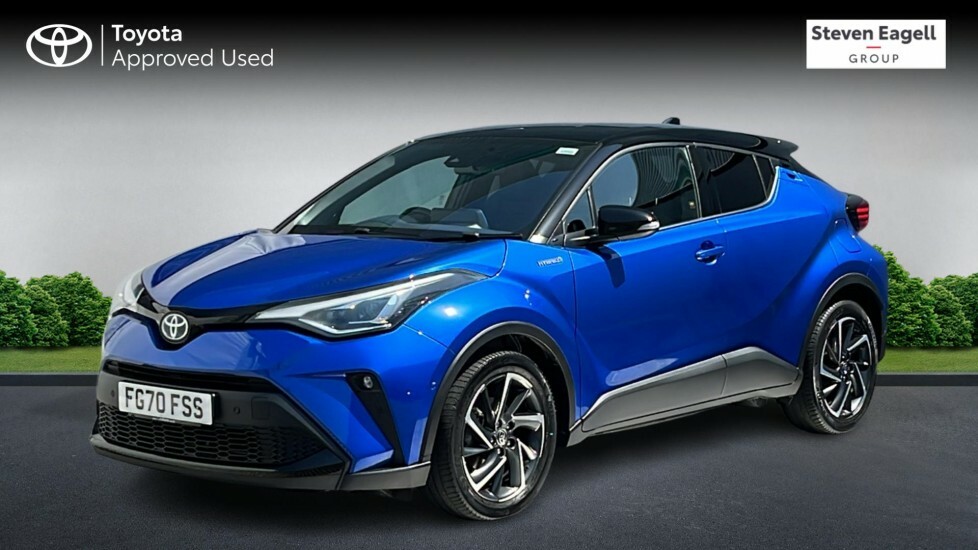 Toyota C-Hr 2.0 Vvt-h Dynamic Cvt Euro 6 Ss Blue #3
