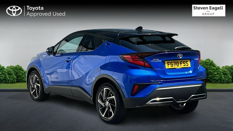 Toyota C-Hr 2.0 Vvt-h Dynamic Cvt Euro 6 Ss Blue #4