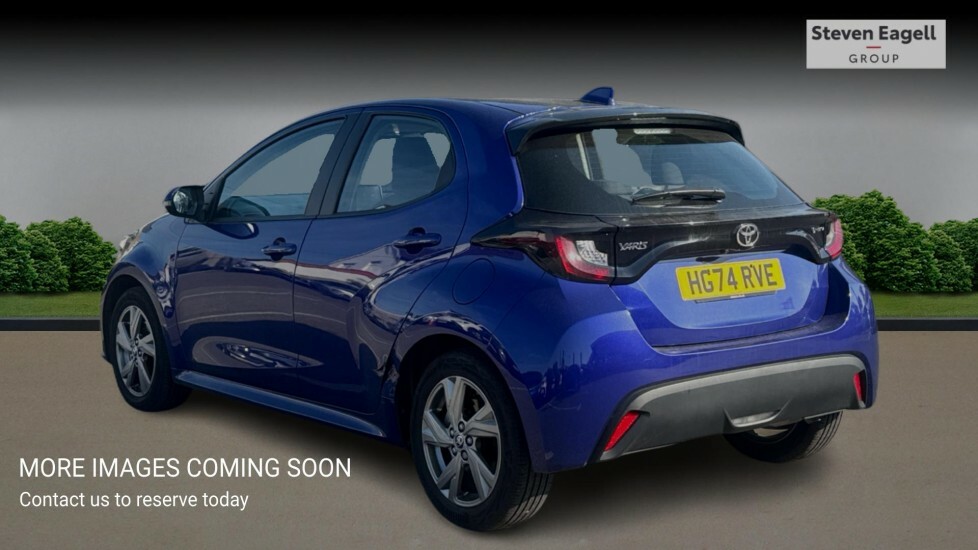 Toyota Yaris 1.5 Vvt-h Icon E-cvt Euro 6 Ss HG74RVE Blue #2