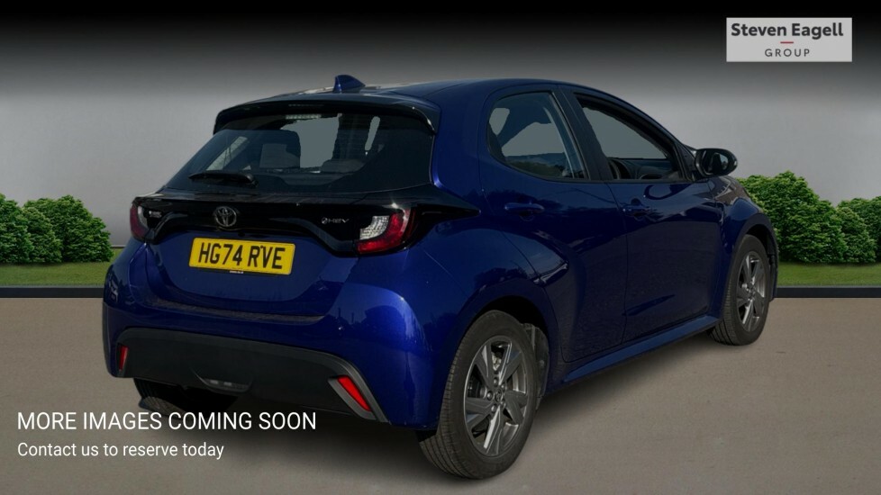 Toyota Yaris 1.5 Vvt-h Icon E-cvt Euro 6 Ss HG74RVE Blue #4