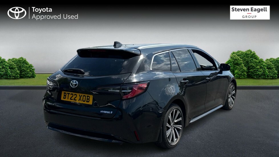 Toyota Corolla 1.8 Vvt-h Design Touring Sports Cvt Euro 6 Ss 5 Black #2