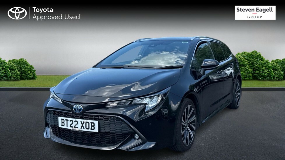 Toyota Corolla 1.8 Vvt-h Design Touring Sports Cvt Euro 6 Ss 5 Black #3