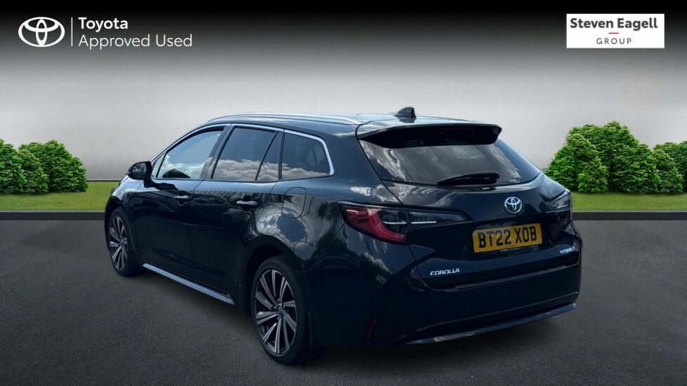Toyota Corolla 1.8 Vvt-h Design Touring Sports Cvt Euro 6 Ss 5 Black #4