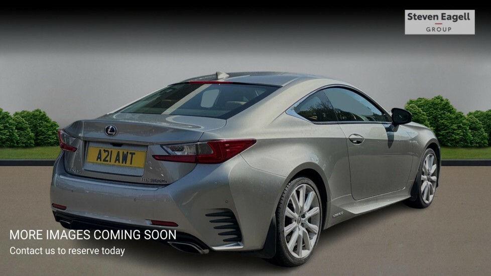 Lexus RC 2.5 300H Premier Cvt Euro 6 Ss Silver #4