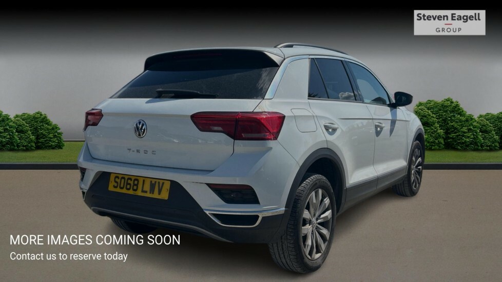 Volkswagen T-Roc 1.0 Tsi Se Euro 6 Ss White #4