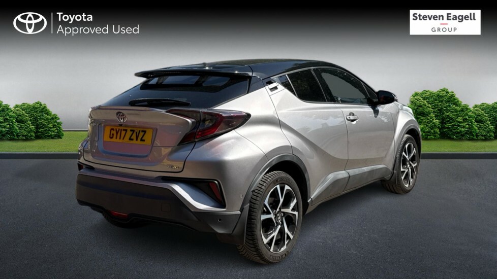Toyota C-Hr 1.2 Vvt-i Dynamic Cvt Awd Euro 6 Ss Silver #2