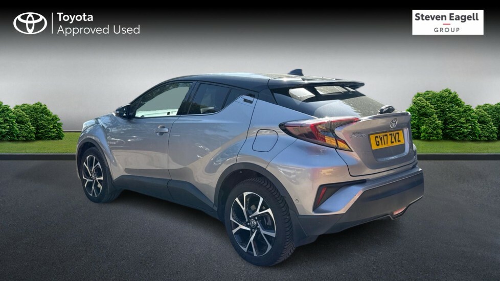 Toyota C-Hr 1.2 Vvt-i Dynamic Cvt Awd Euro 6 Ss Silver #4