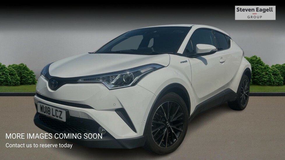 Toyota C-Hr 1.8 Vvt-h Excel Cvt Euro 6 Ss White #3