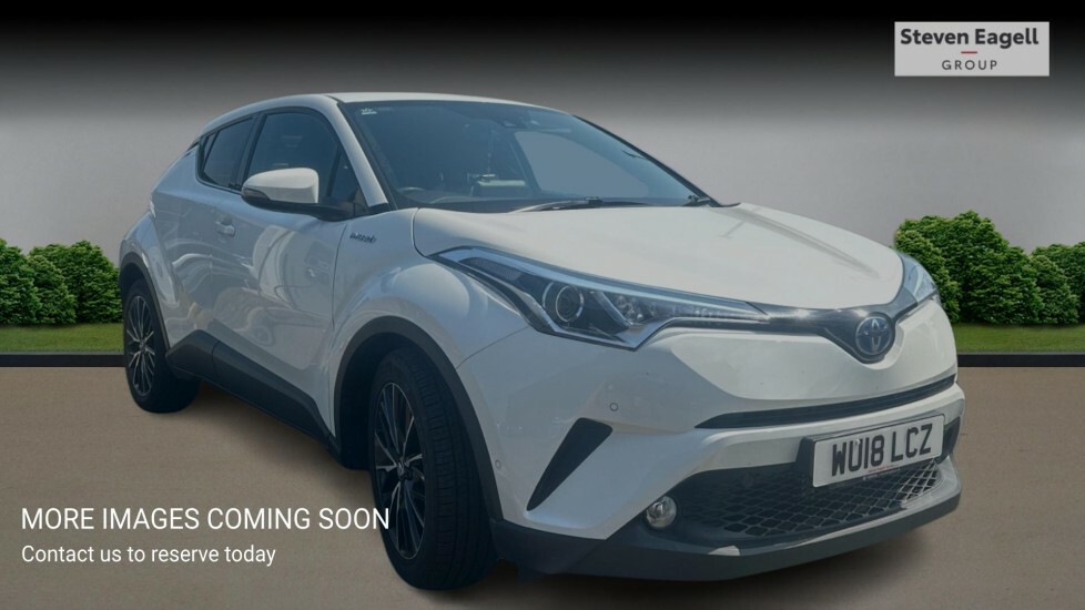 Toyota C-Hr 1.8 Vvt-h Excel Cvt Euro 6 Ss White