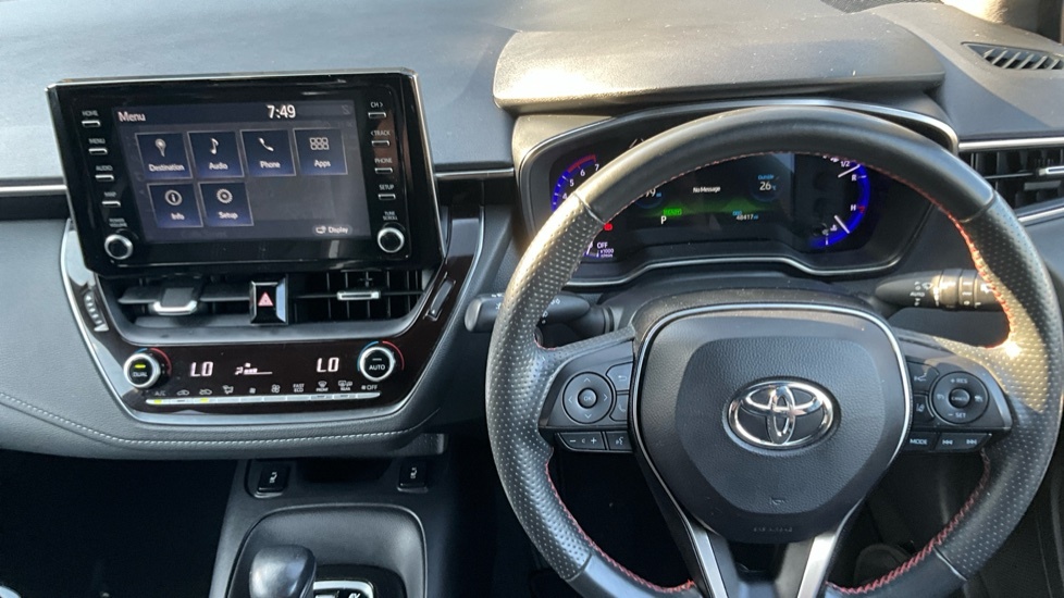 Toyota Corolla 1.8 Vvt-i Hybrid Icon Tech Cvt White #7