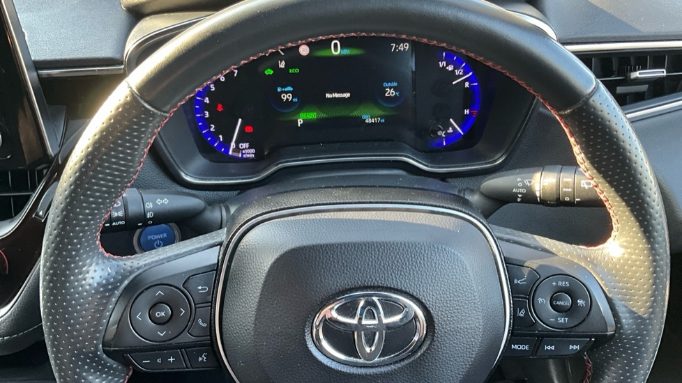 Toyota Corolla 1.8 Vvt-i Hybrid Icon Tech Cvt White #11