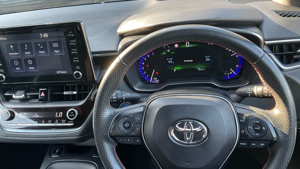 Toyota Corolla 1.8 Vvt-i Hybrid Icon Tech Cvt White #10