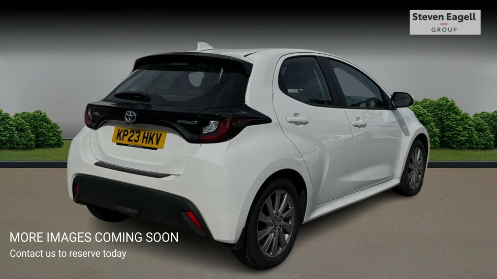 Toyota Yaris 1.5 Vvt-h Icon Hatchback Hybrid E-cvt E White #4