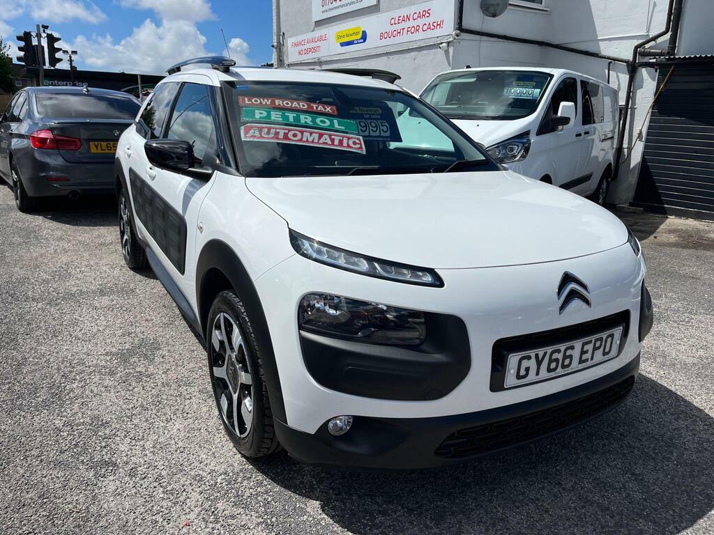 Citroen C4 Cactus 1.2 Puretech Flair Edition Etg5 Euro 6 S S White