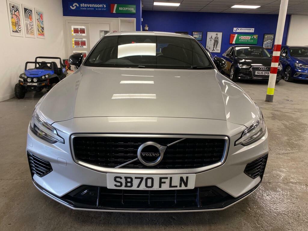 Volvo S60 2.0H T8 Recharge 11.6Kwh R-design Saloon Silver #3