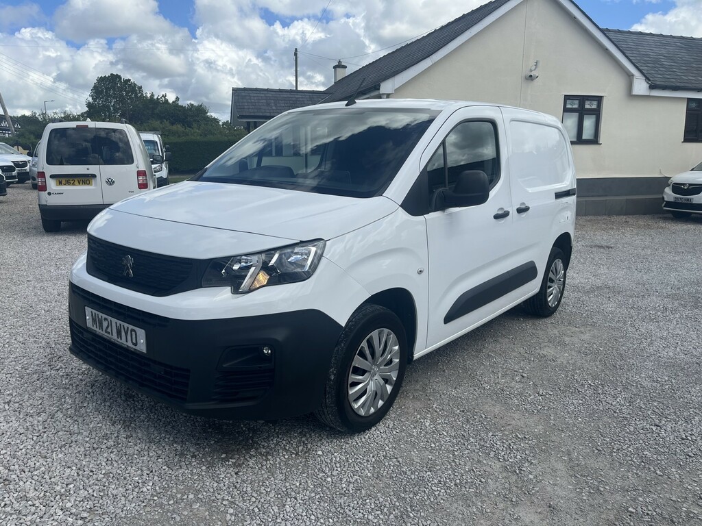 Peugeot Partner Panel Van 1.5 Bluehdi 1000 Professional 202121 MW21WYO White #4