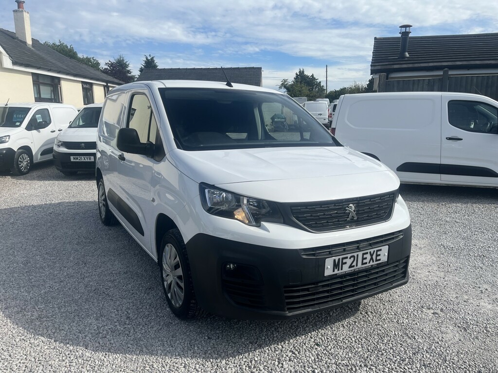 Peugeot Partner Panel Van 1.5 Bluehdi 1000 Professional 202121 White