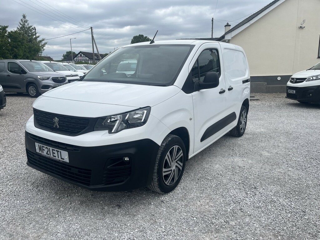 Peugeot Partner 1.5 Bluehdi 1000 Professional White #4