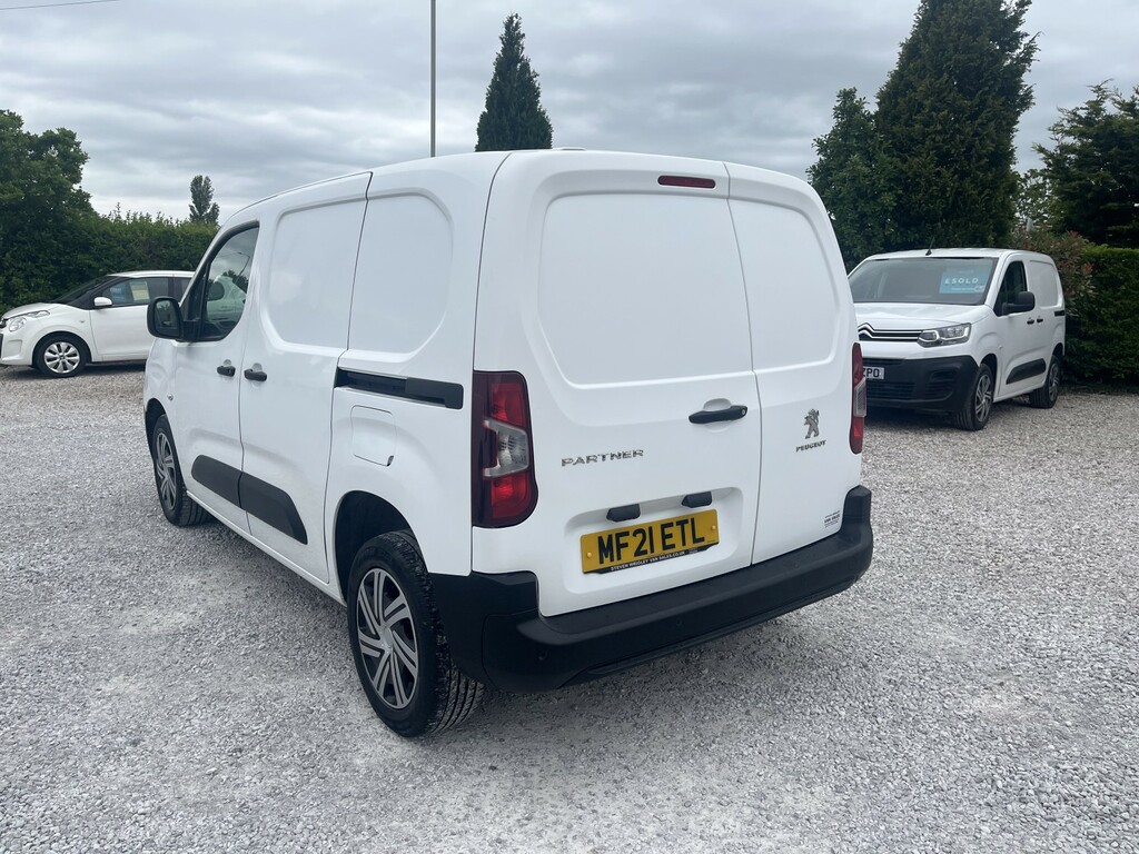 Peugeot Partner 1.5 Bluehdi 1000 Professional White #6