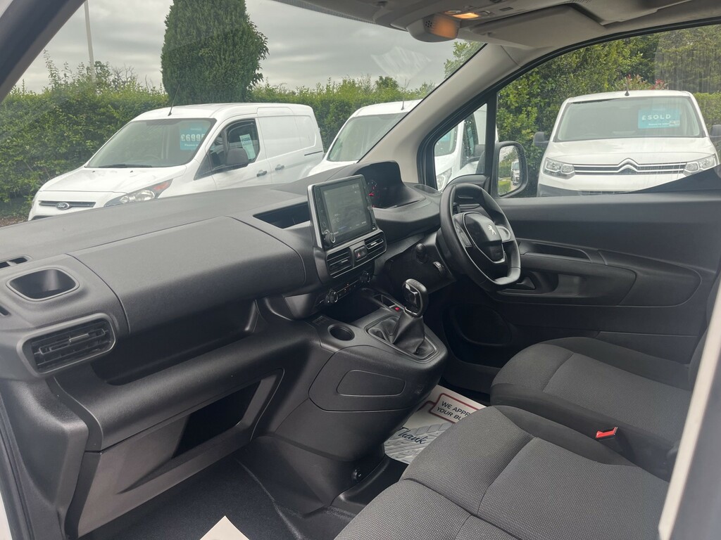 Peugeot Partner Van 1.5 Blhdi 1000 100 Prof Prm Grey #16