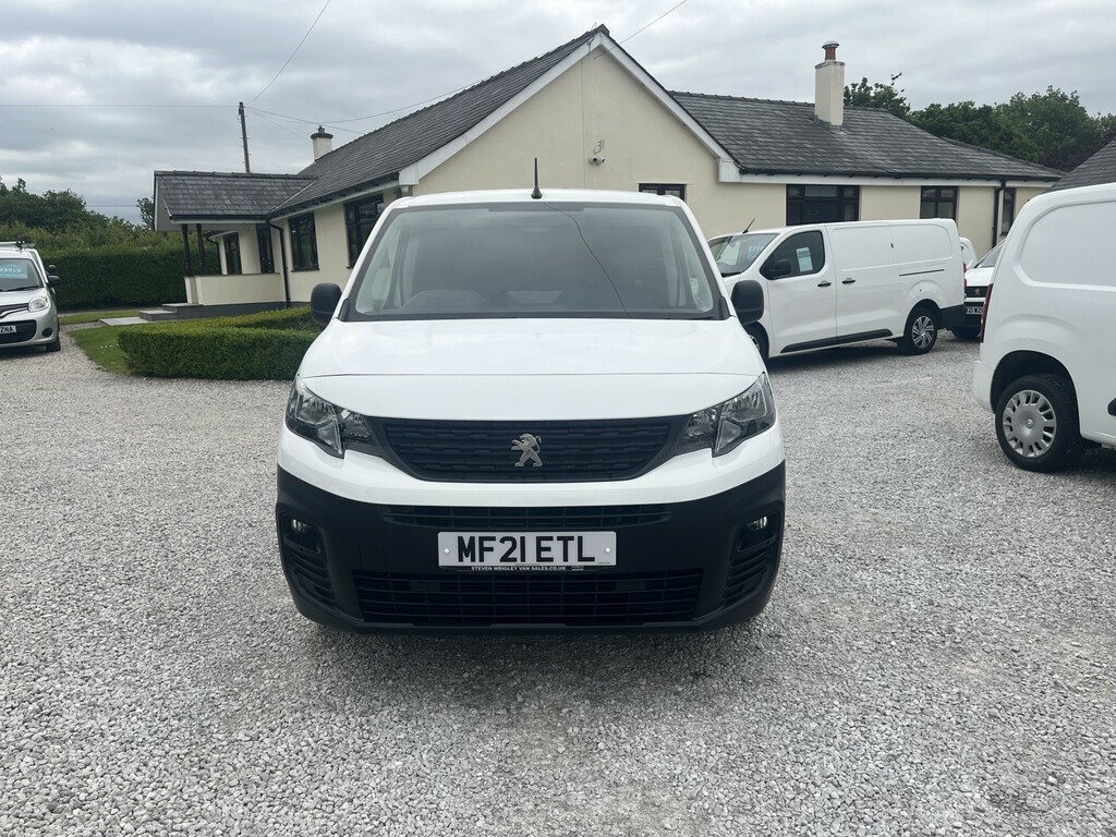 Peugeot Partner 1.5 Bluehdi 1000 Professional White #2