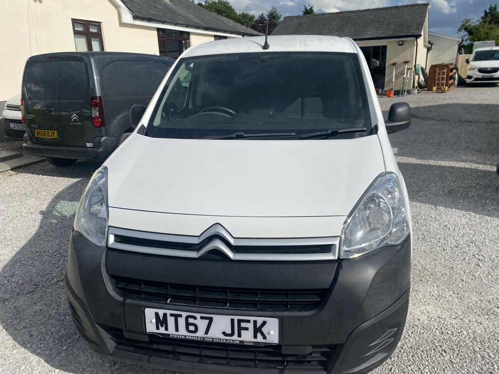 Citroen Berlingo Panel Van 1.6 Bluehdi 625 Enterprise 201767 White #3