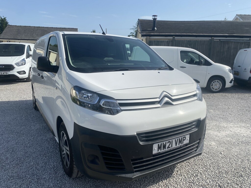 Citroen Dispatch Panel Van 1.5 Bluehdi 1000 Enterprise M 202121 MW21VMP White #2