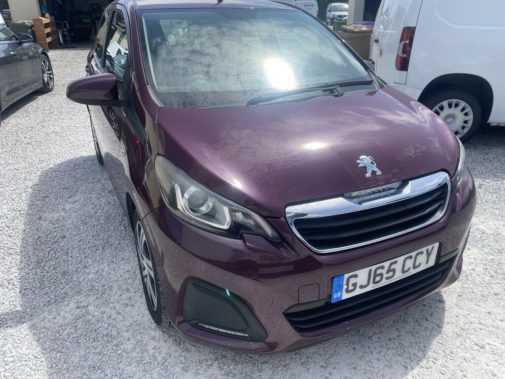 Peugeot 108 Hatchback 1.0 Active 201565 Purple #4