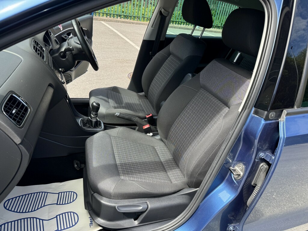 Volkswagen Polo Hatchback 1.4 Tdi Bluemotion Tech Sel 201565 OU65XYT Blue #6