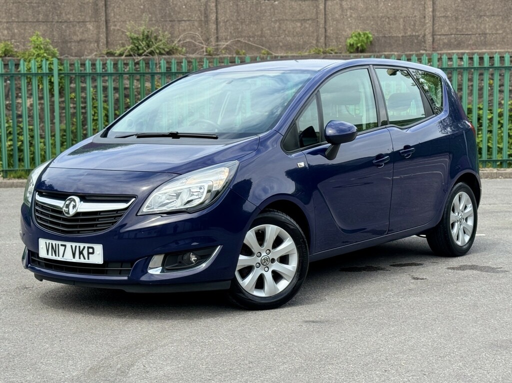 Vauxhall Meriva Mpv 1.4 I Life 201717 VN17VKP Blue #3